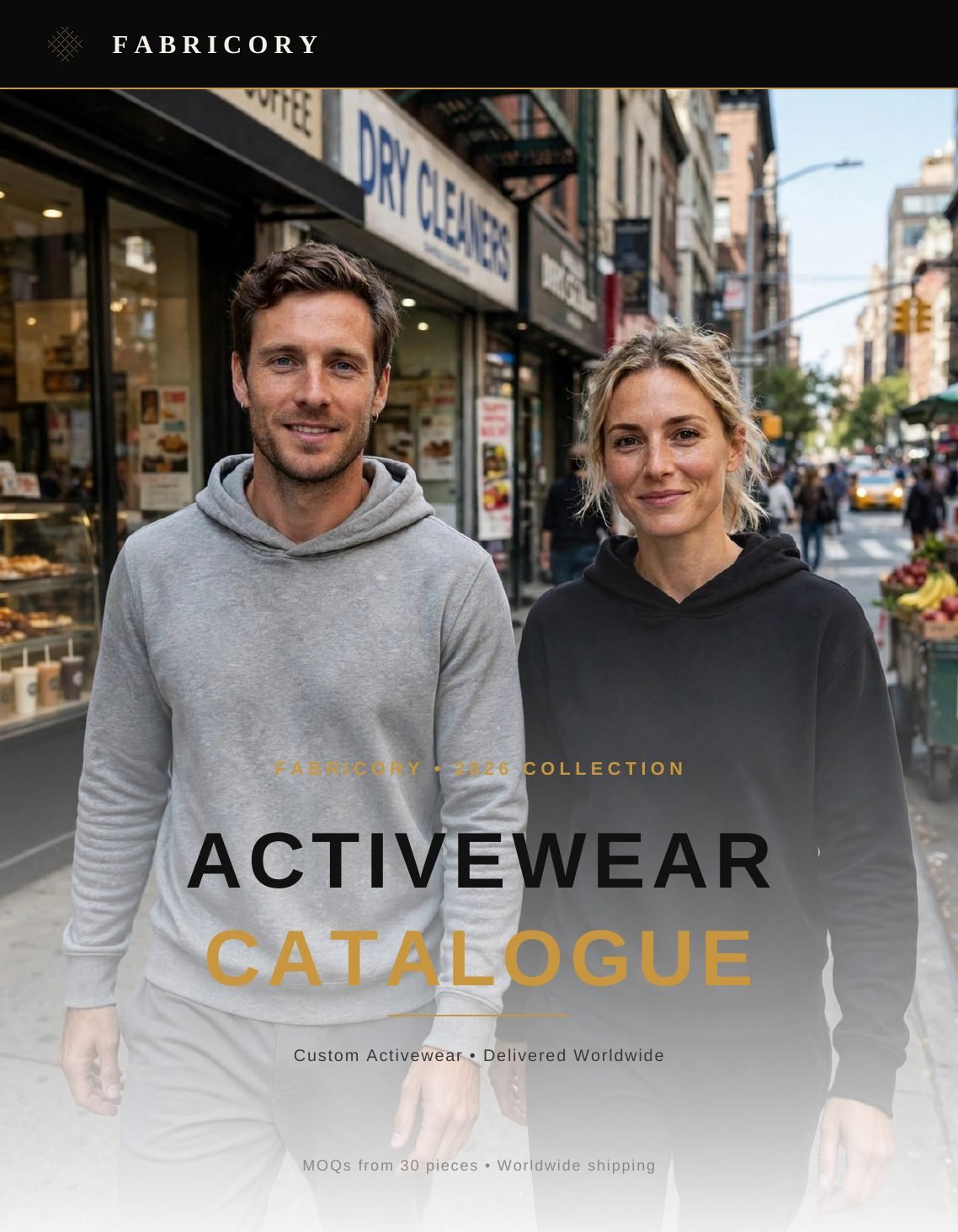 Activewear catalog, page 1