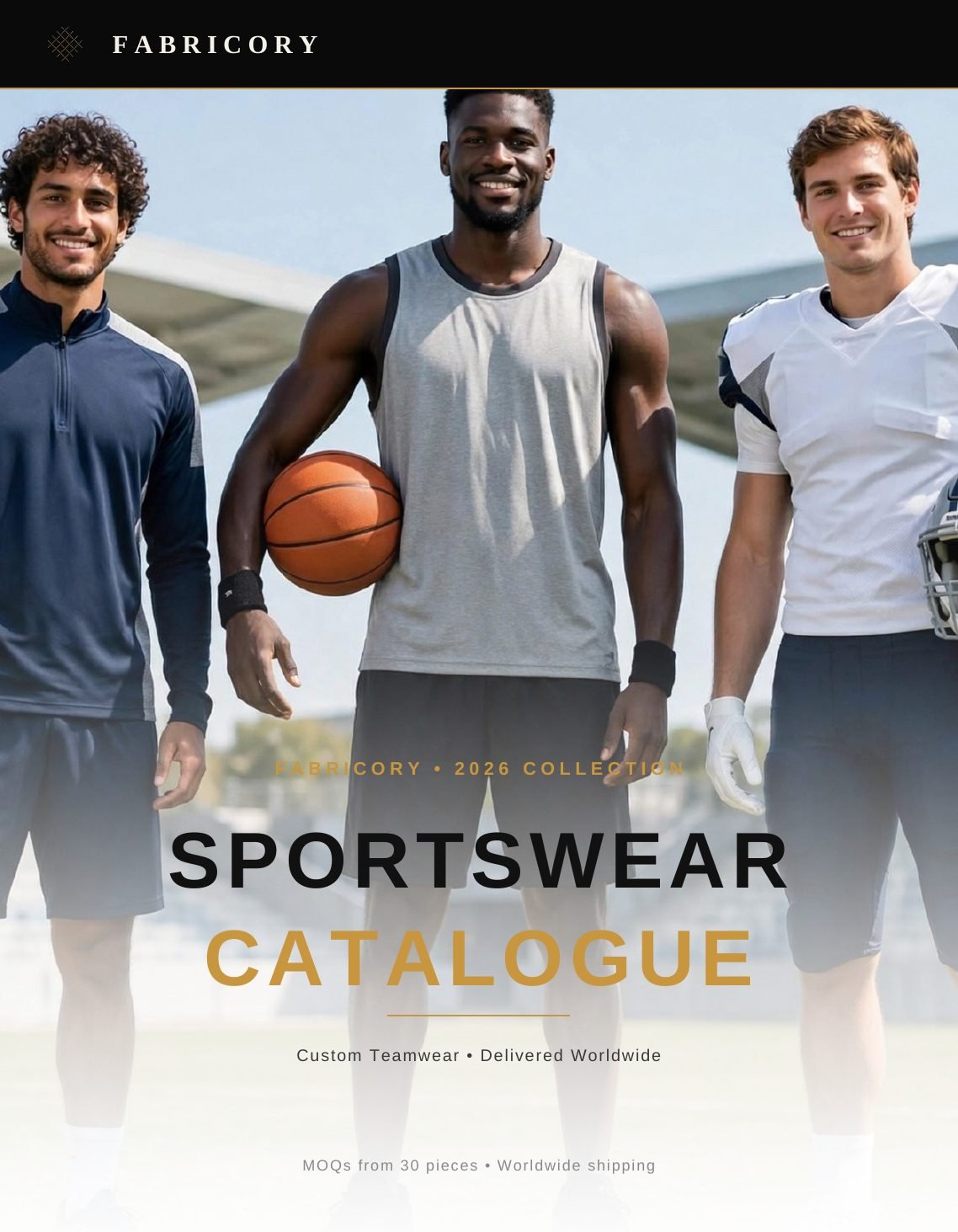 Sportswear catalog, page 1